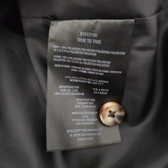 Volcom Silent Sherpa Jacket, Women's Size Large, EUC - Multicolor Plaid - Picture 7 of 10